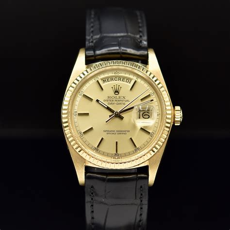 rolex day date or jaune prix|rolex day date gold.